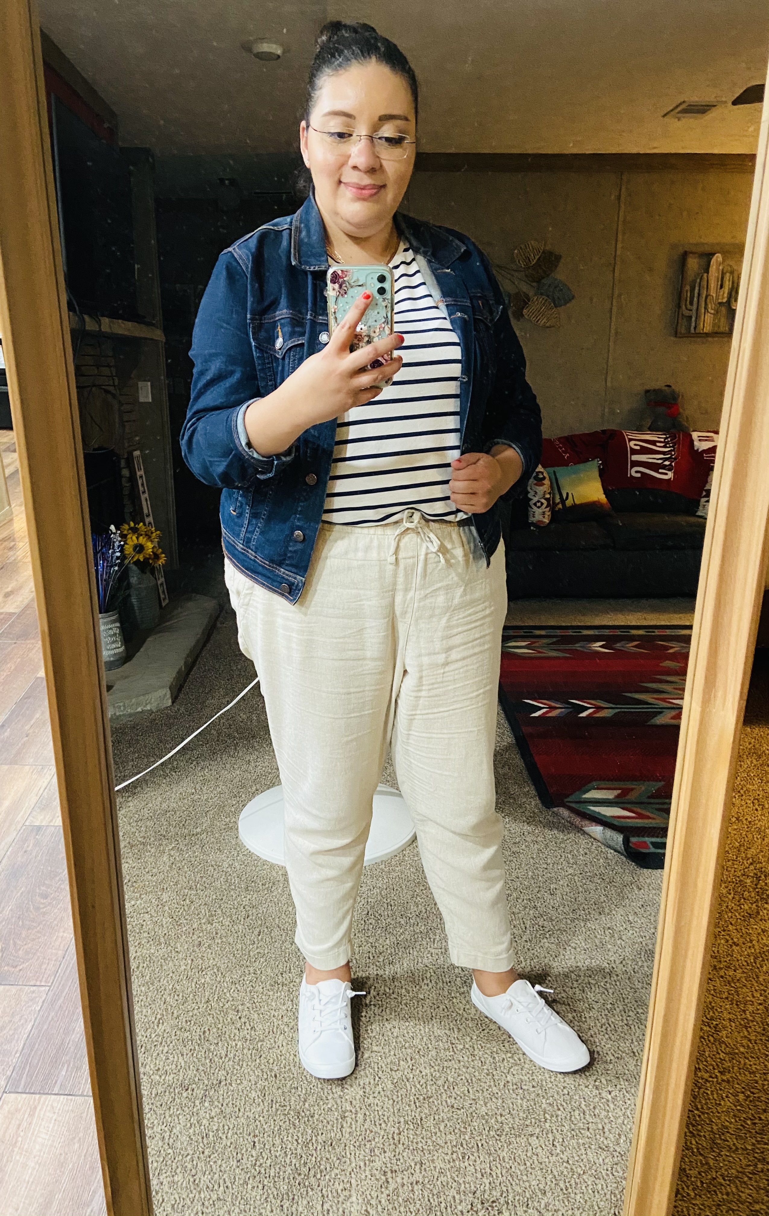 3 Ways to Style Old Navy Khaki Linen Pants 