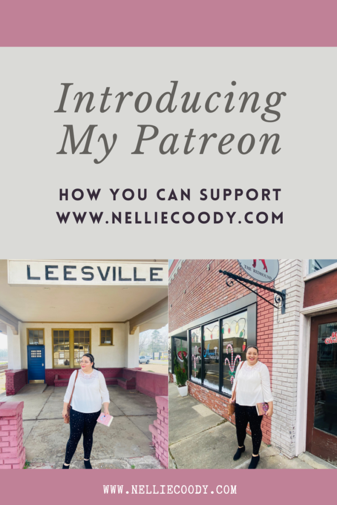 Introducing My Patreon – How You Can Support www.nelliecoody.com