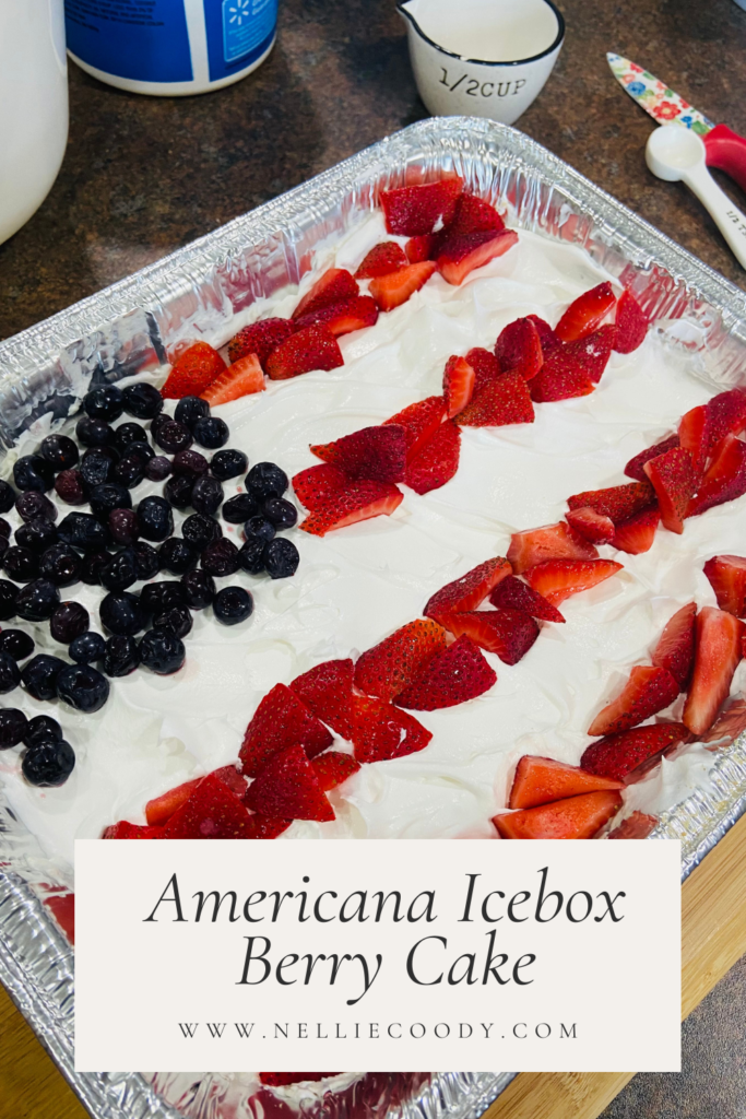 Americana Icebox Berry Cake