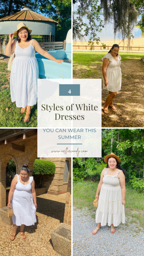 4 Styles of White Dresses You Can Wear this Summer