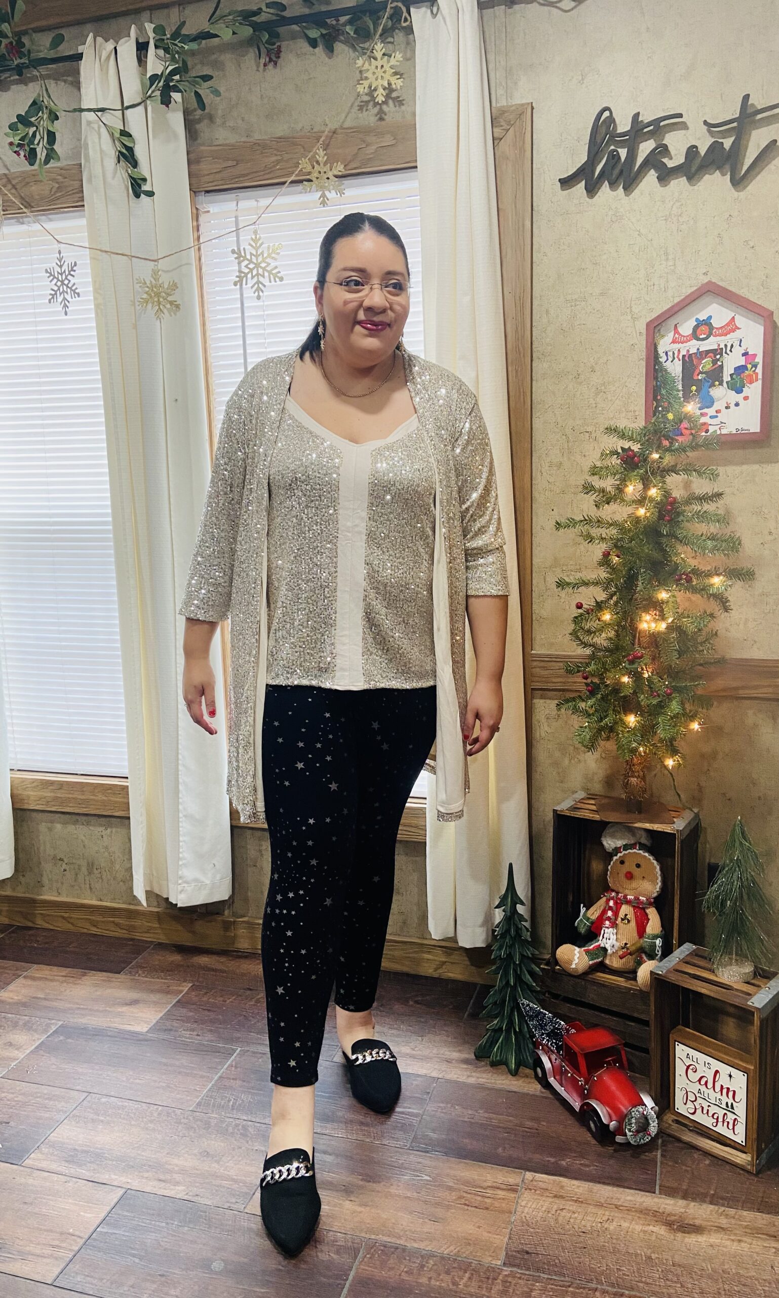 Shine On With This Sequin Cardigan