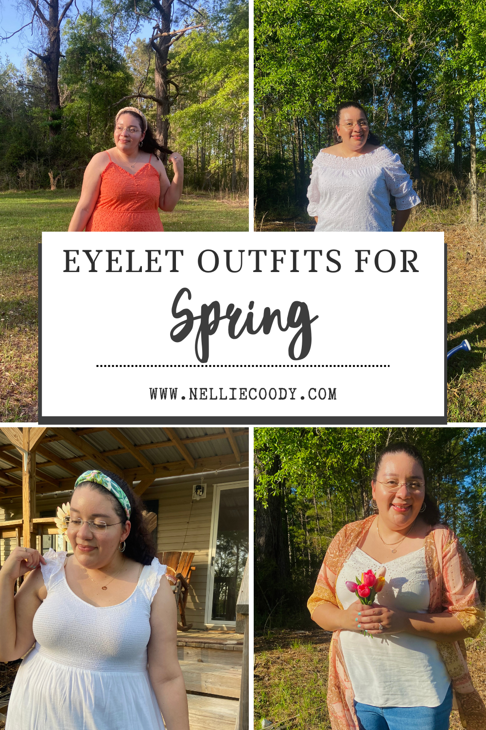 <strong>Eyelet Outfits for Spring</strong>