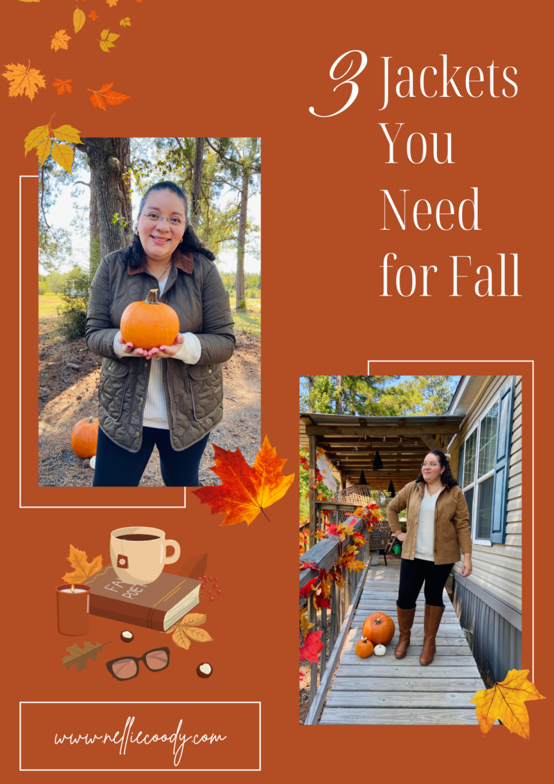 3 Jackets You Need for Fall - NellieCoody.com