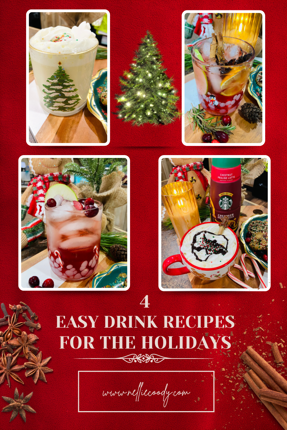 4 Easy Drink Recipes for the Holidays